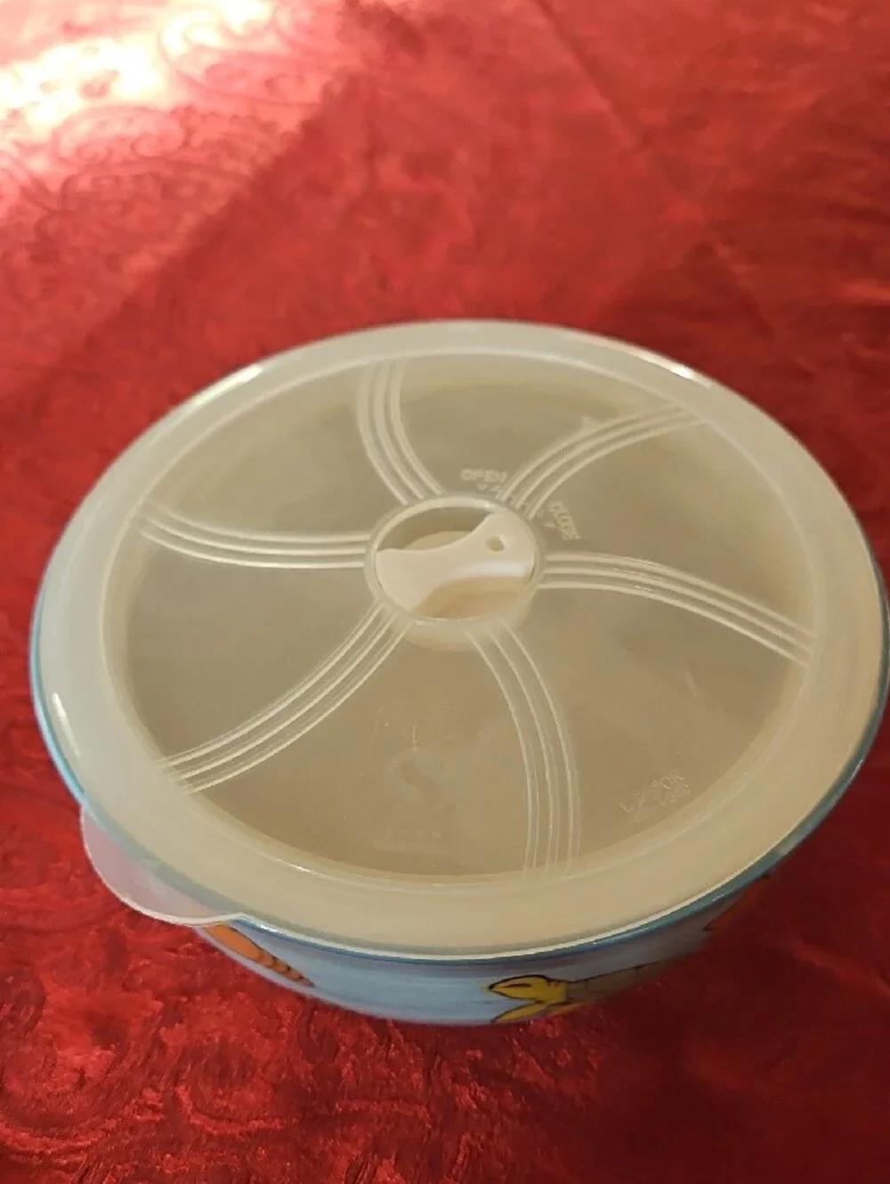 Yokohama Studio Hand Painted Whimsical Sea Life Ceramic Serving Bowl